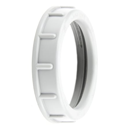 Dottie Conduit Fitting Bushing, 1-1/2 in, Threaded, Thermoplastic, Plain, Gray PB150